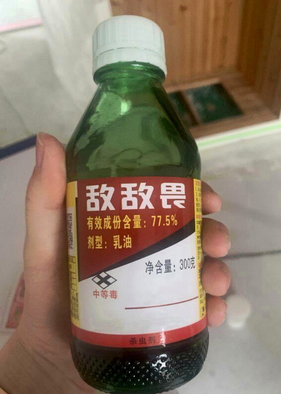 敵敵畏是中高毒性有機磷殺蟲劑。（取材自快懂百科）