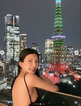 「国光女神」苏心甯带妈妈赴日 两周没被搭讪 妈妈一直担心走光 2 ▲▼國光女神Lala。(圖/翻攝自Instagram/lalababy625)