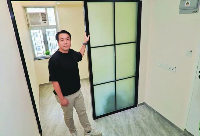何志鵬透露花了兩、三個月時間去改裝單位。（《堅雜誌》提供）