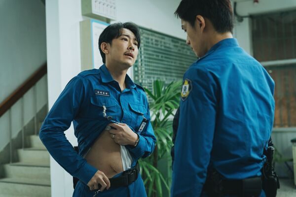 ▲《監所男子囚生記》發菜鳥三兄弟陳澤耀、張軒睿、邱以太遇慘遭震撼教育。（圖／愛奇藝國際版、壹壹影業提供）