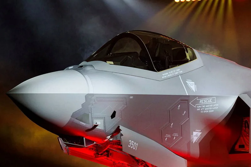 F-35闪电II型战斗机，资料照片。