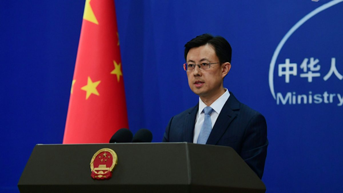 日本防卫大臣称讨论拥核不应设禁忌 中国外交部:没有讨价还价的余地 1 中国外交部发言人郭嘉昆在例行记者会上