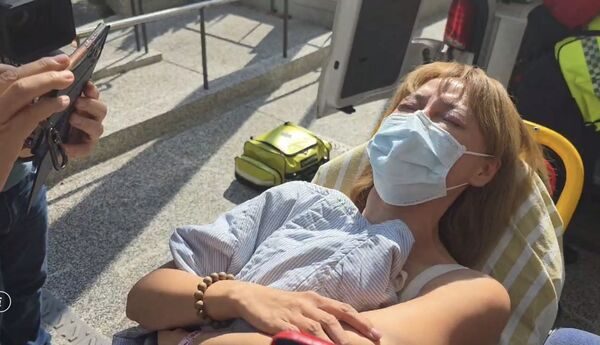 獨家 /八點檔女星遭家暴痛毆傷勢曝光！多處挫傷瘀青、耳內出血左手抬不起　忍痛單手駕車返北