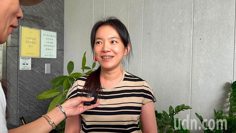 陳幸妤說「我不知道，我不懂IP要怎麼去偵測，電腦的事情，我不知道要怎麼查到IP」。記者袁志豪／攝影
