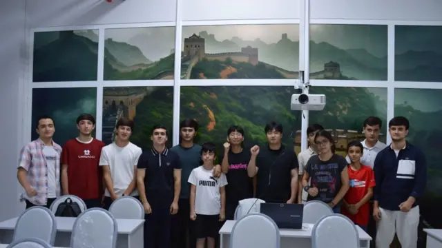 中文课堂合照