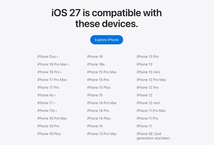 iOS 27 正式版体验:Siri AI 终于开窍了,老 iPhone 升级也有新东西 2 Image
