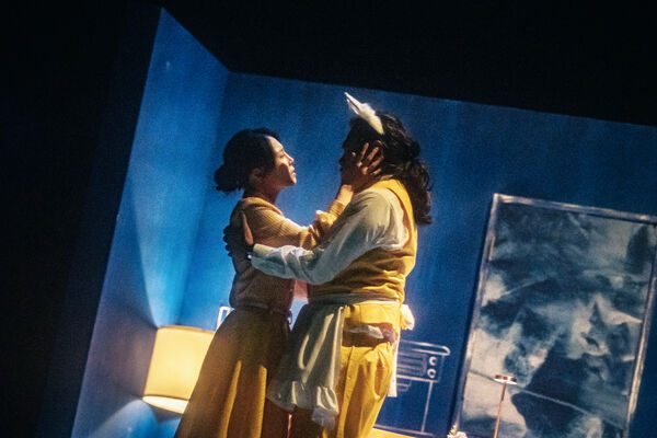▲壯壯、蔡亘晏在《都更男女》飾演夫妻。（圖／金星文創提供）