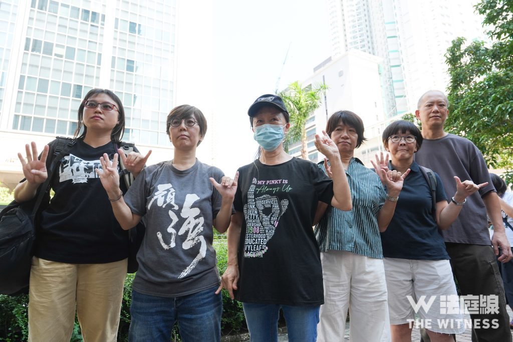 支联会案判刑|家属:李卓人及邹幸彤会上诉 寄语切勿灰心内疚、要好好生活 8 支聯會案(攝:Nasha Chan)