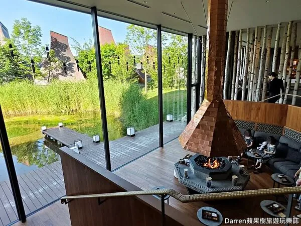 北海道星野「界波罗多」每间都是湖景房 泡罕见植物性温泉 5 ▲▼界波羅多是星野集團在北海道白老町的溫泉度假飯店。(圖/《DARREN蘋果樹旅遊玩樂誌》授權提供)