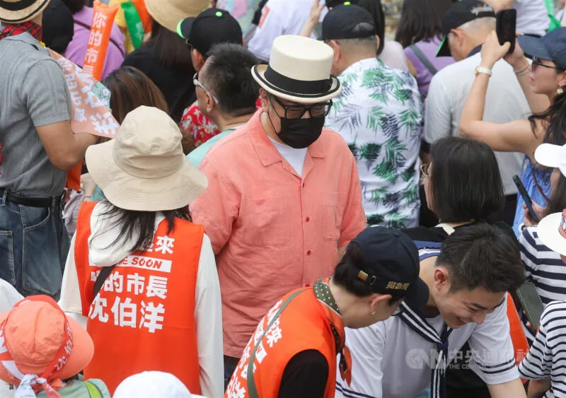 蔡康永出席沈伯洋竞选总部成立大会