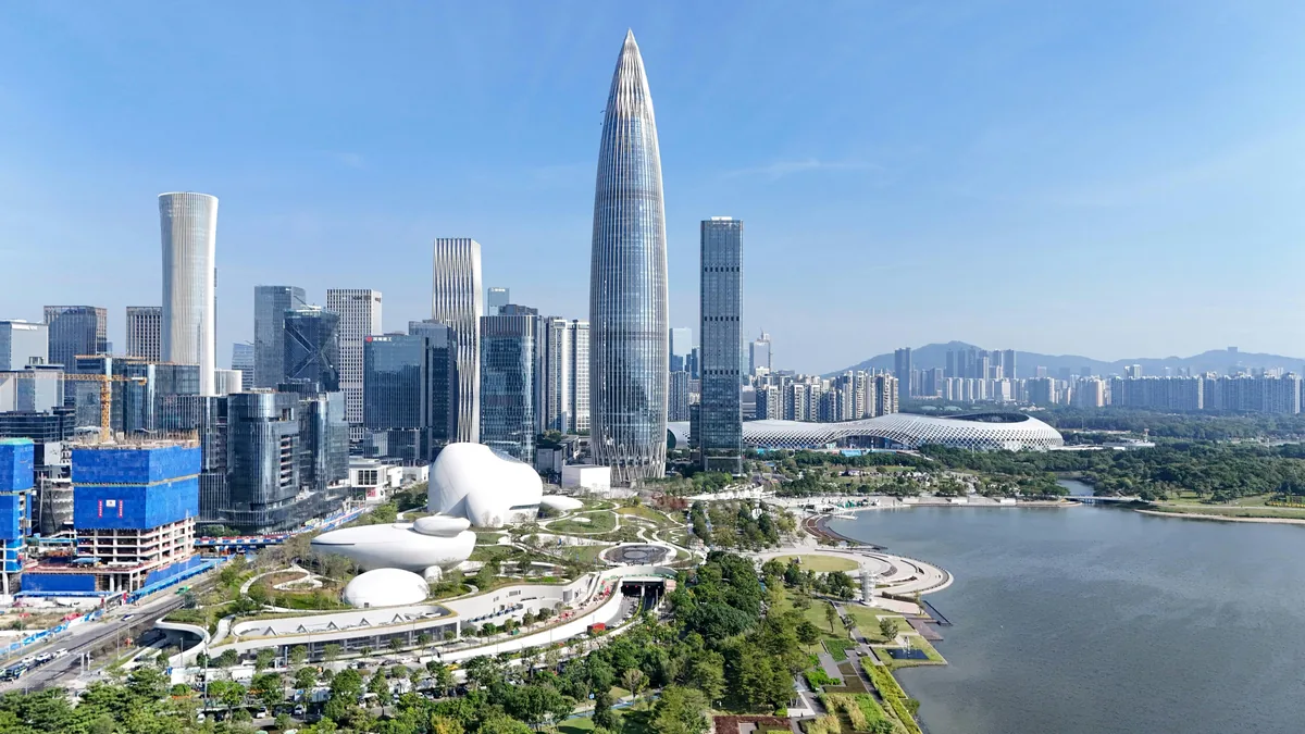 深圳。（新華社）