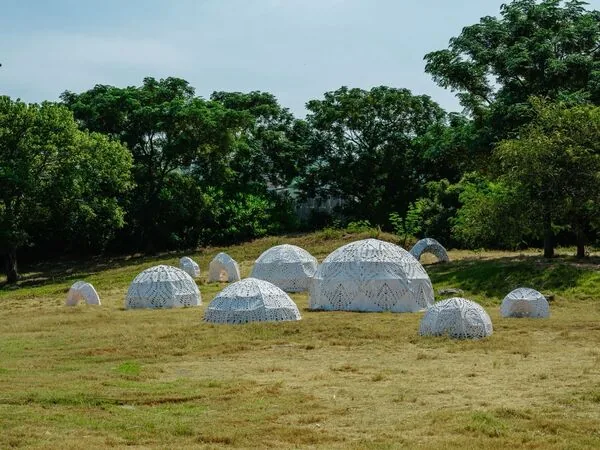 新竹香山湿地艺术季开跑 8件作品把湿地变成海上美术馆 2 ▲▼2026香山濕地藝術季。(圖/新竹市政府提供)