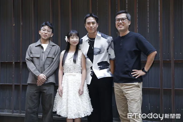 13岁街头艺人入围金钟奖! 带「宠物鼠Hoshi」受访…超萌画面曝光 1 ▲▼莊凱勛、林呈恩《都市開基祖》金鐘媒體聯訪。(圖/記者湯興漢攝)