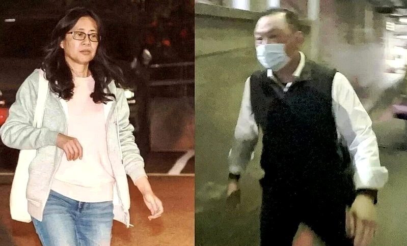 台中榮總微創性神經外科前主任鄭文郁（左）、腦腫瘤神經外科前主任楊孟寅（右）違反醫師法一審均獲判緩刑，檢方研議是否上訴中。聯合報系資料照