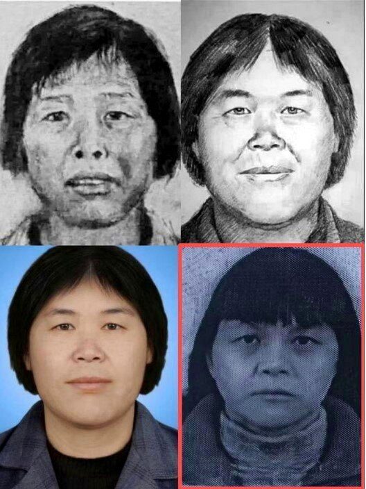 牽涉兒童拐賣案備受關注的犯罪嫌疑人「梅姨」（謝家梅），其拍攝於2010年的真實證件照近日首度曝光。(取材自澎湃新聞)