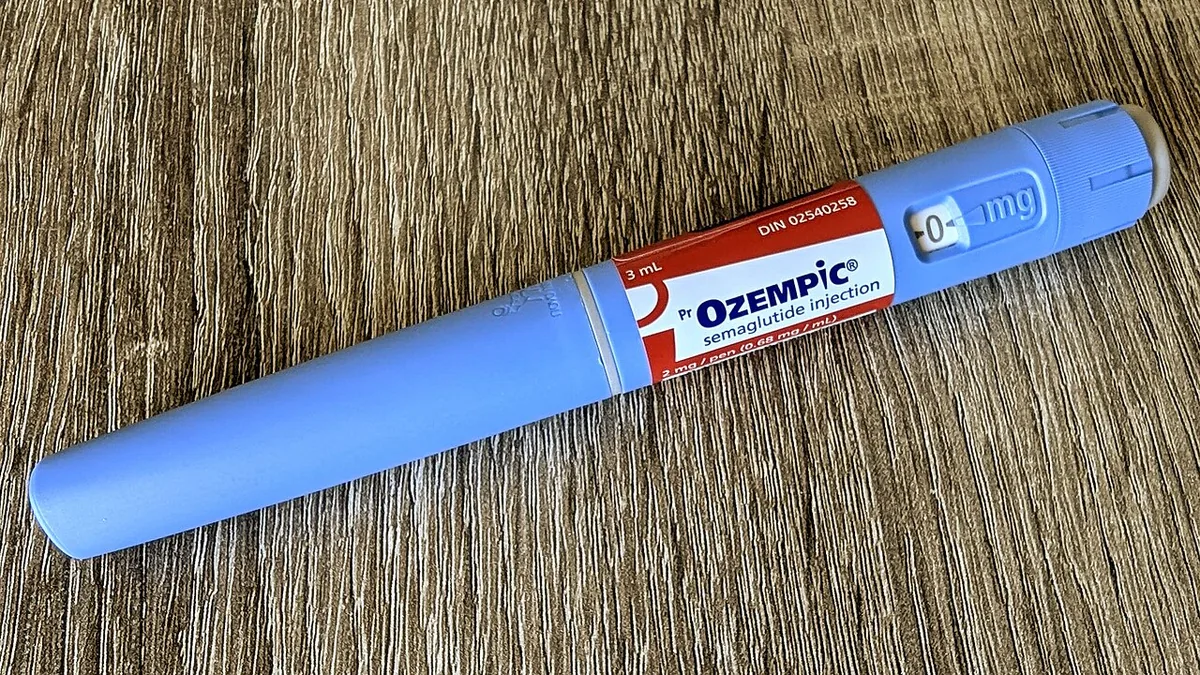 一支Ozempic（司美格鲁肽）注射笔