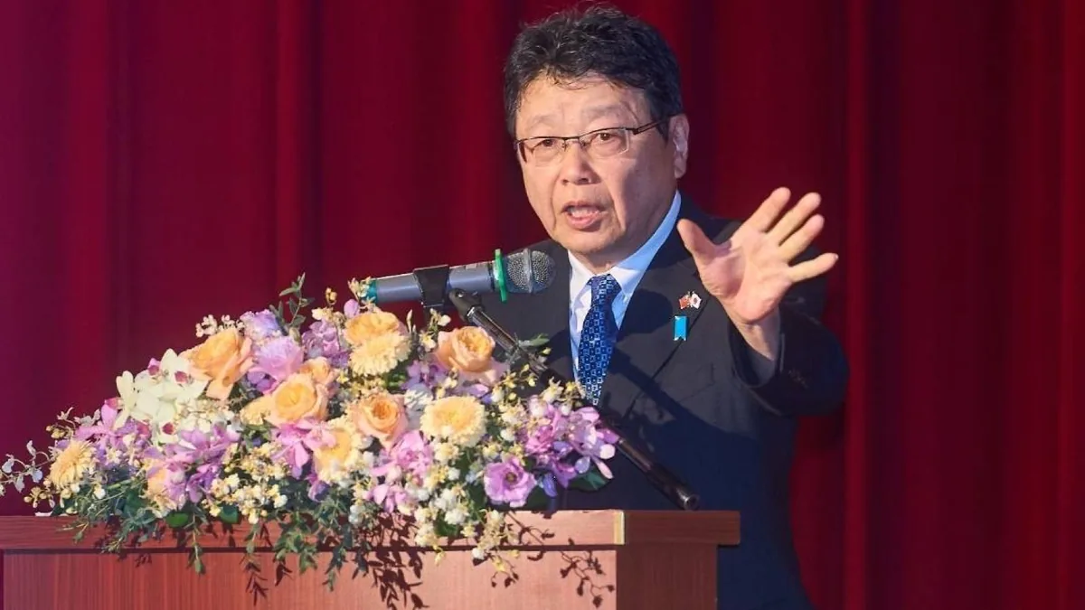 日本保守党参议员北村晴男,来源报道配图