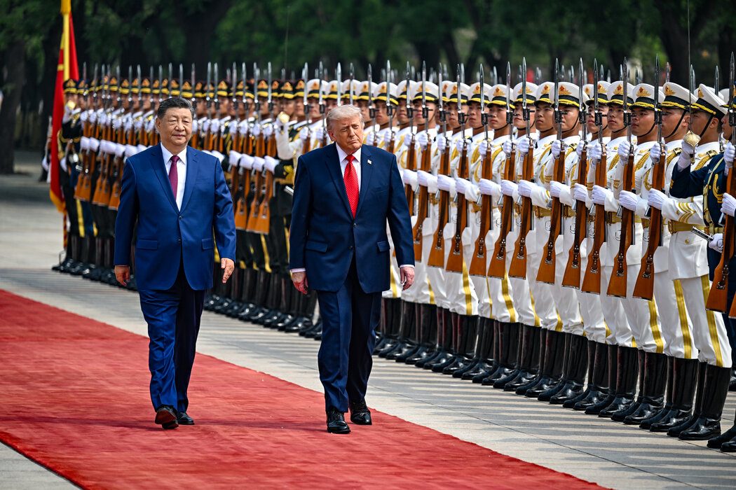 在5月于北京举行的峰会上，特朗普表达了对中国国家主席习近平的赞赏。