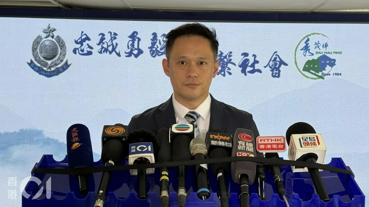 秀茂坪警区署理高级警司温景亨10月12日在记者会上交代案情