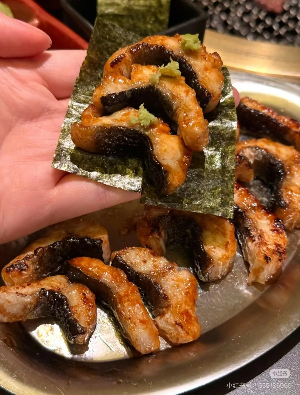 深圳10间烧肉推介:泥炉烤肉、红酒牛肋条、一米牛大肠 9 久藏橫隔膜燒肉是日式燒肉專門店。(小紅書@A.Mei)