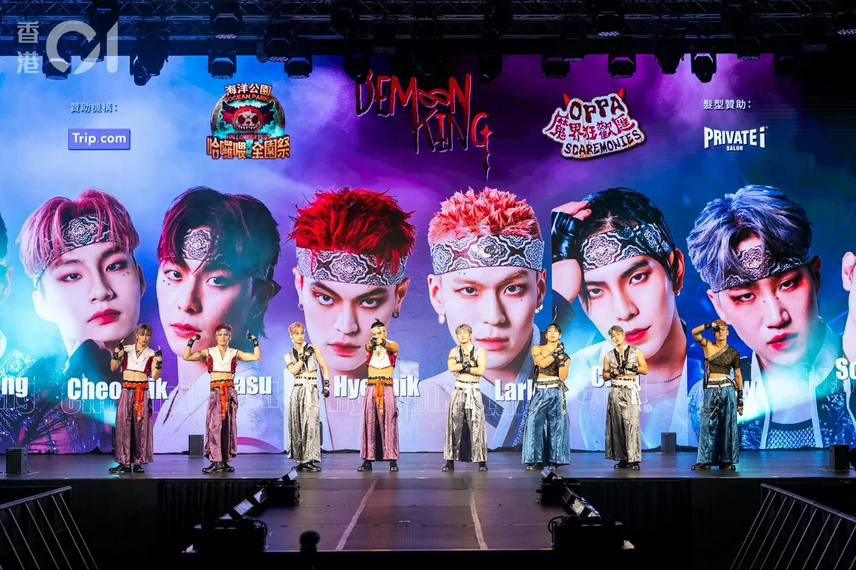 韓國猛男今年將組成韓團勁舞，並會配合女團舞及鋼管舞等演出。（方承恩攝）