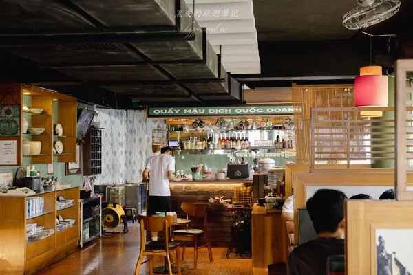 ▲▼1981 Cafe的越南餐點與復古空間。（圖／《黑皮的旅遊筆記》授權提供）