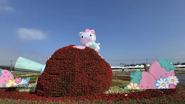 ▲「2026台中國際花毯節」今已修復完成，將於10月31日起在新社種苗改良繁殖場開跑。（圖／讀者提供）