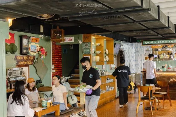 ▲▼1981 Cafe的越南餐點與復古空間。（圖／《黑皮的旅遊筆記》授權提供）