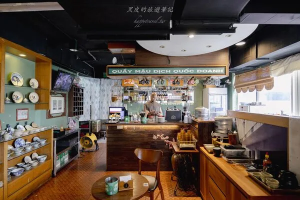 ▲▼1981 Cafe的越南餐點與復古空間。（圖／《黑皮的旅遊筆記》授權提供）