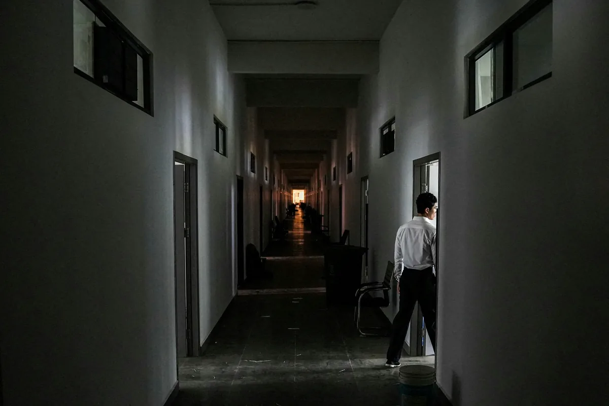 2026年9月21日，柬埔寨的電訊詐騙「8號園區」，該地據報與太子集團有關聯。（Reuters）