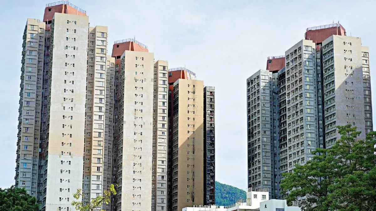 宏福苑住宅楼外观（资料照片）。