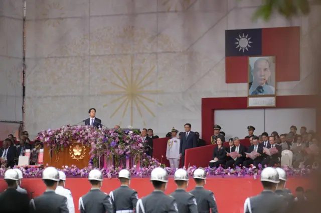 赖清德在台湾双十讲话