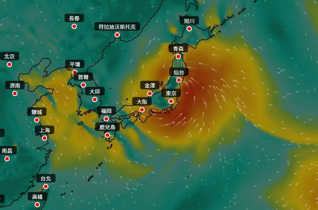 台风蔷琵今日生成 预测90度大转弯袭日本 专家警告升级强台风 10 風烏最新颱風路徑預測。(天氣模式風烏)
