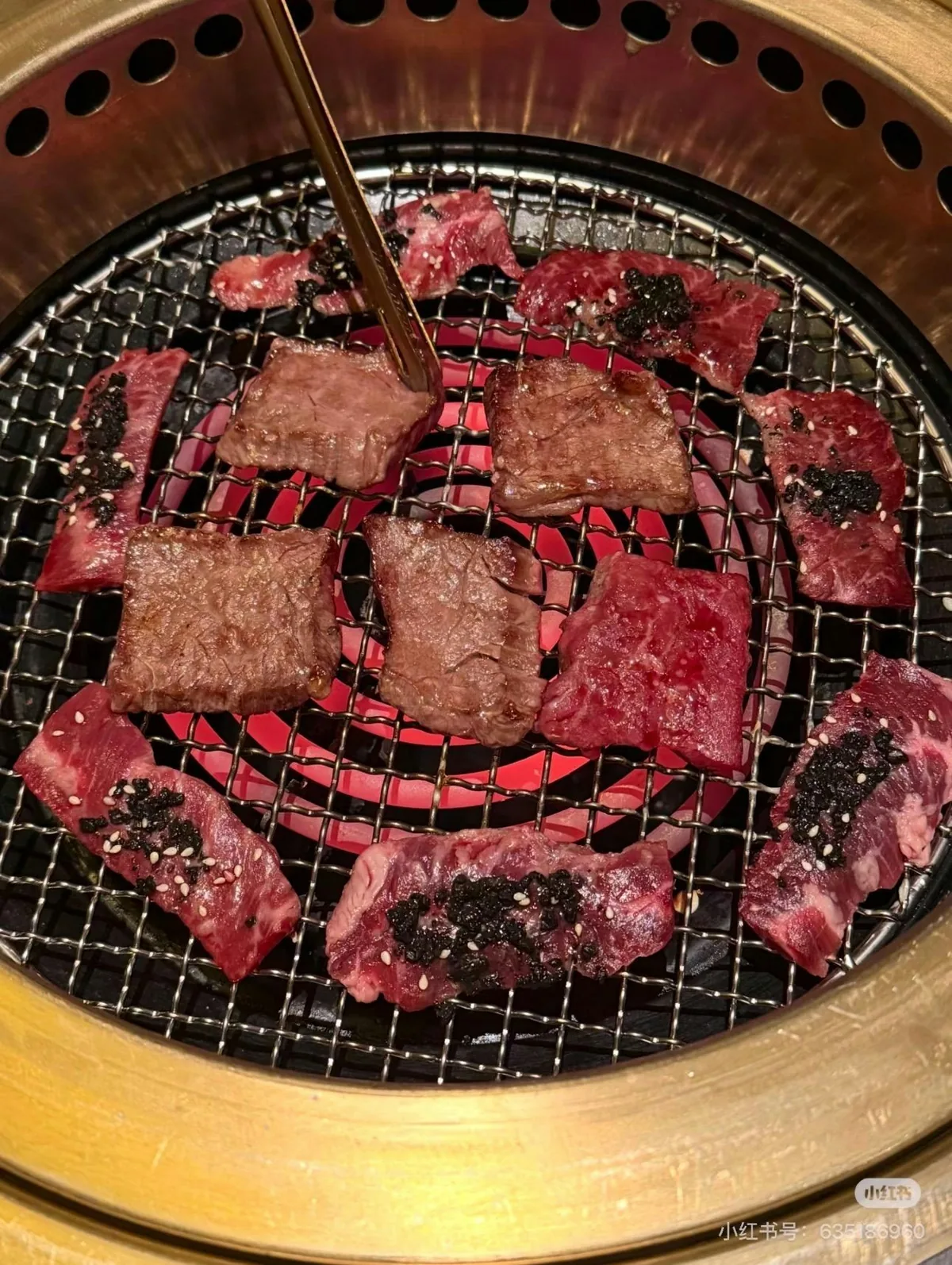 深圳10间烧肉推介:泥炉烤肉、红酒牛肋条、一米牛大肠 10 久藏橫隔膜燒肉是日式燒肉專門店。(小紅書@A.Mei)