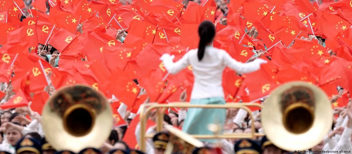 国际媒体评朱镕基去世:这个国家曾一度看似走向持久的改革 3 资料图片:中共成立100周年纪念活动