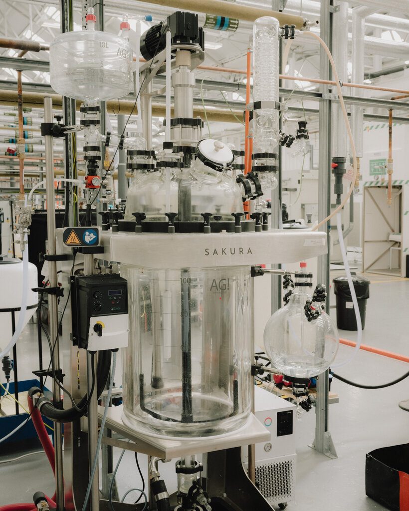 C3 Biotech用于将农业废弃物转化为制造业可用化学品的设备。