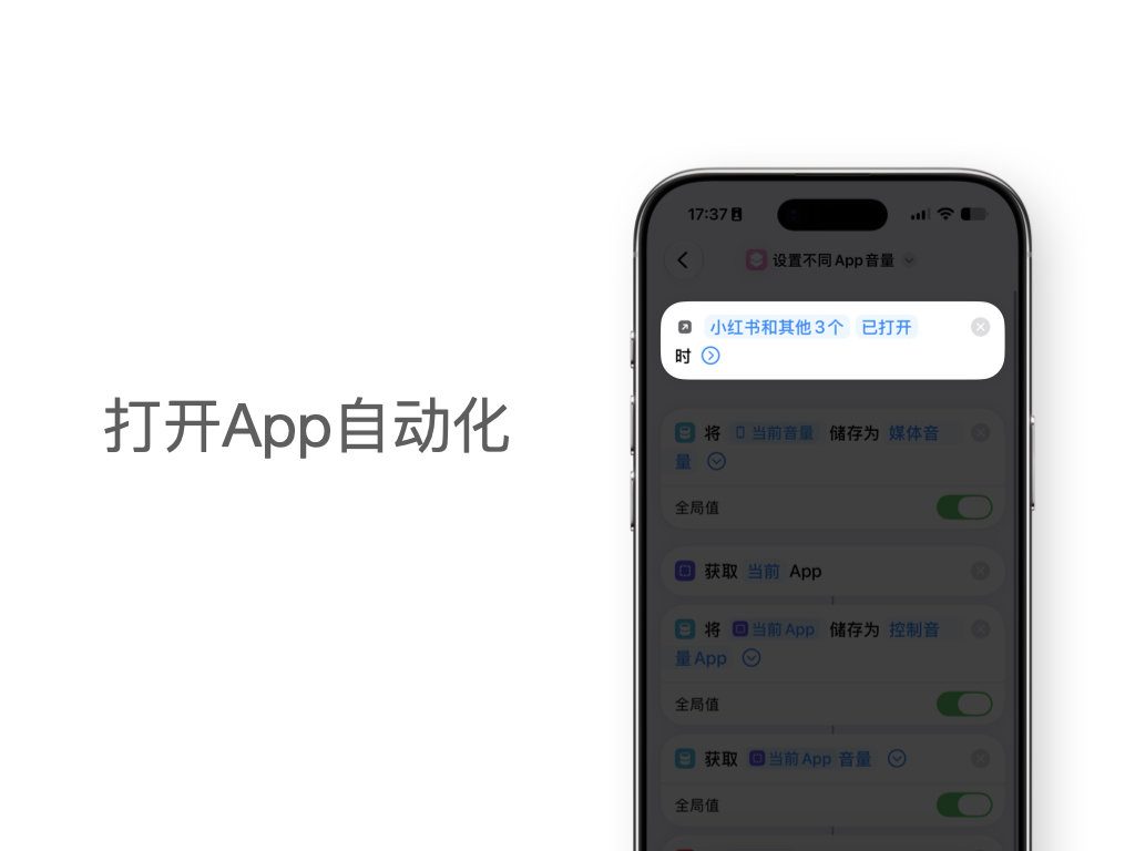 使用快捷指令实现 iPhone 不同 App 独立音量控制 1 96cd1e3a73dffcd7c986cdde769aae6685d5ae0abb84b1f205dd091d92ec6b64 article