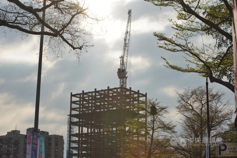 台北市信义区一处建案，资料图片