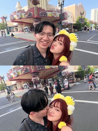多米多罗谈分手频笑惹怒网!遭控联系前女友、追踪AV女优 芝芝当场哭了 1 ▲▼多米多羅和芝芝。(圖/翻攝自芝芝IG)