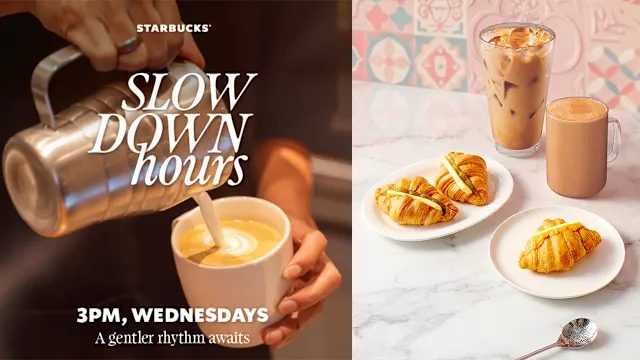 每周的这一时刻，放慢步调，享受生活！Starbucks首推“Slowdown Hours”，让你进入“离线模式”