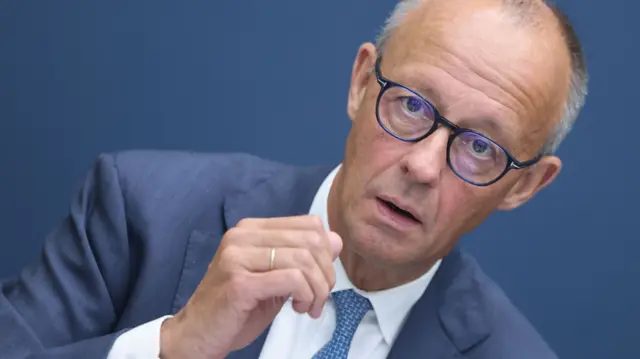 德国总理兼基督教民主联盟（CDU）主席弗里德里希·默茨2026年9月7日在德国柏林出席基民盟党董事会会议