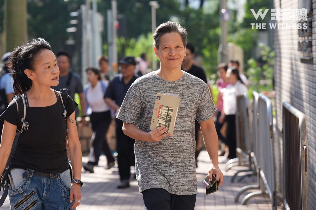 支联会案判刑|家属:李卓人及邹幸彤会上诉 寄语切勿灰心内疚、要好好生活 13 支聯會案 鄧岳君(攝:Nasha Chan)