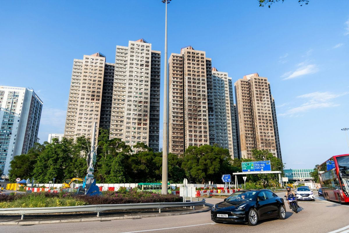 香港宏福苑的住宅大厦(资料照片)