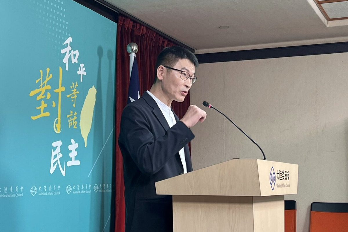 台湾陆委会副主委梁文杰