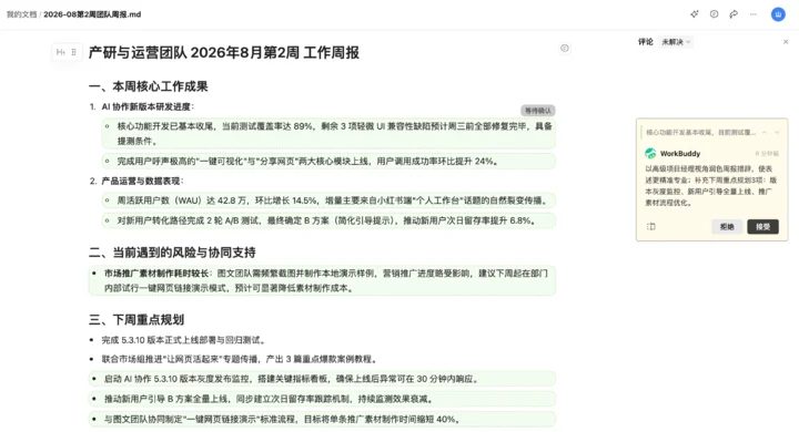 打工人的办公三件套,被 WorkBuddy 用 AI 重做了 15 a95a91fee68785d6ac3d2e247b0289baa4f3a2afd94e88b3310c9d4a1069afe4 article