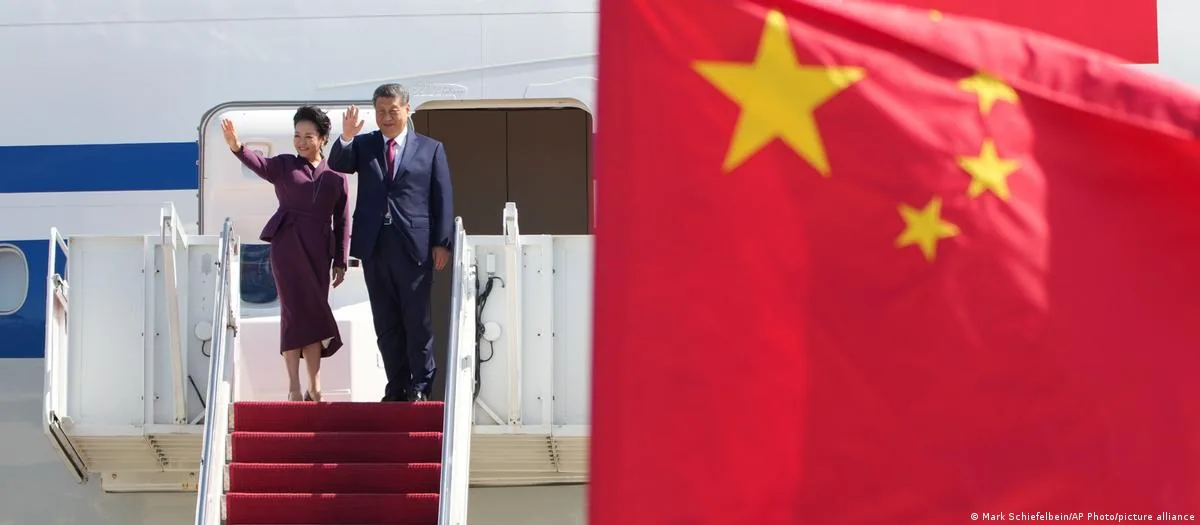 9月23日，习近平抵达华盛顿