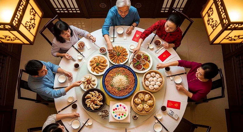 華人共餐制與飲食文化有關，是文化與情感的連結。(圖／123RF)