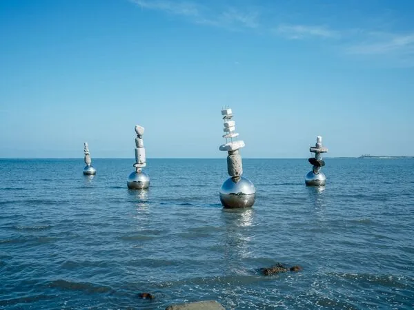 新竹香山湿地艺术季开跑 8件作品把湿地变成海上美术馆 4 ▲▼2026香山濕地藝術季。(圖/新竹市政府提供)