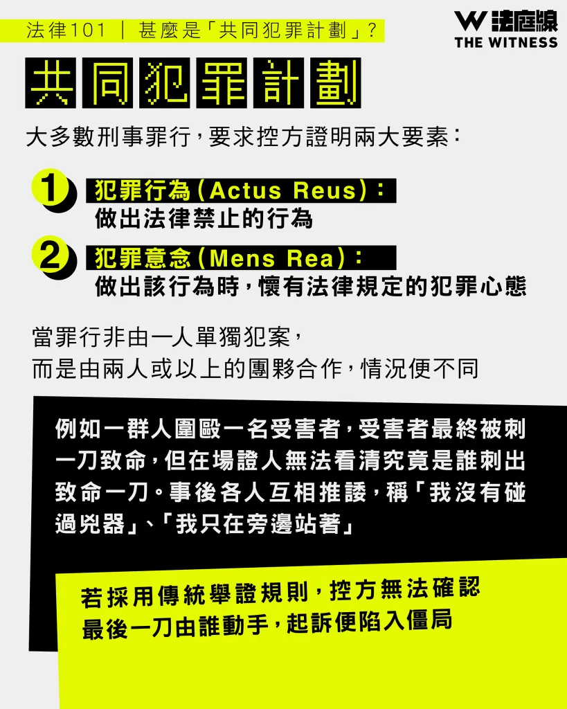 蔡天凤疑遭杀害碎尸案 控方称「究竟是谁杀了她并不重要」 1 法律101|甚麼是「共同犯罪計劃」?