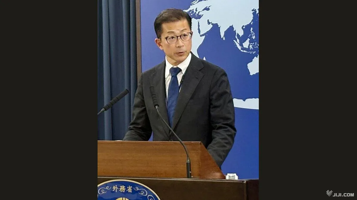 中国外交部发言人在记者会上